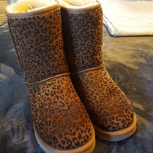 Cheetah ugg boots